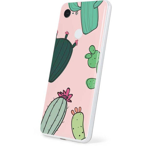 Cactus Print Google Pixel 3 Skin
